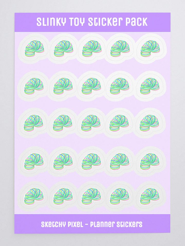 Slinky Toy Sticker Pack product image (1)