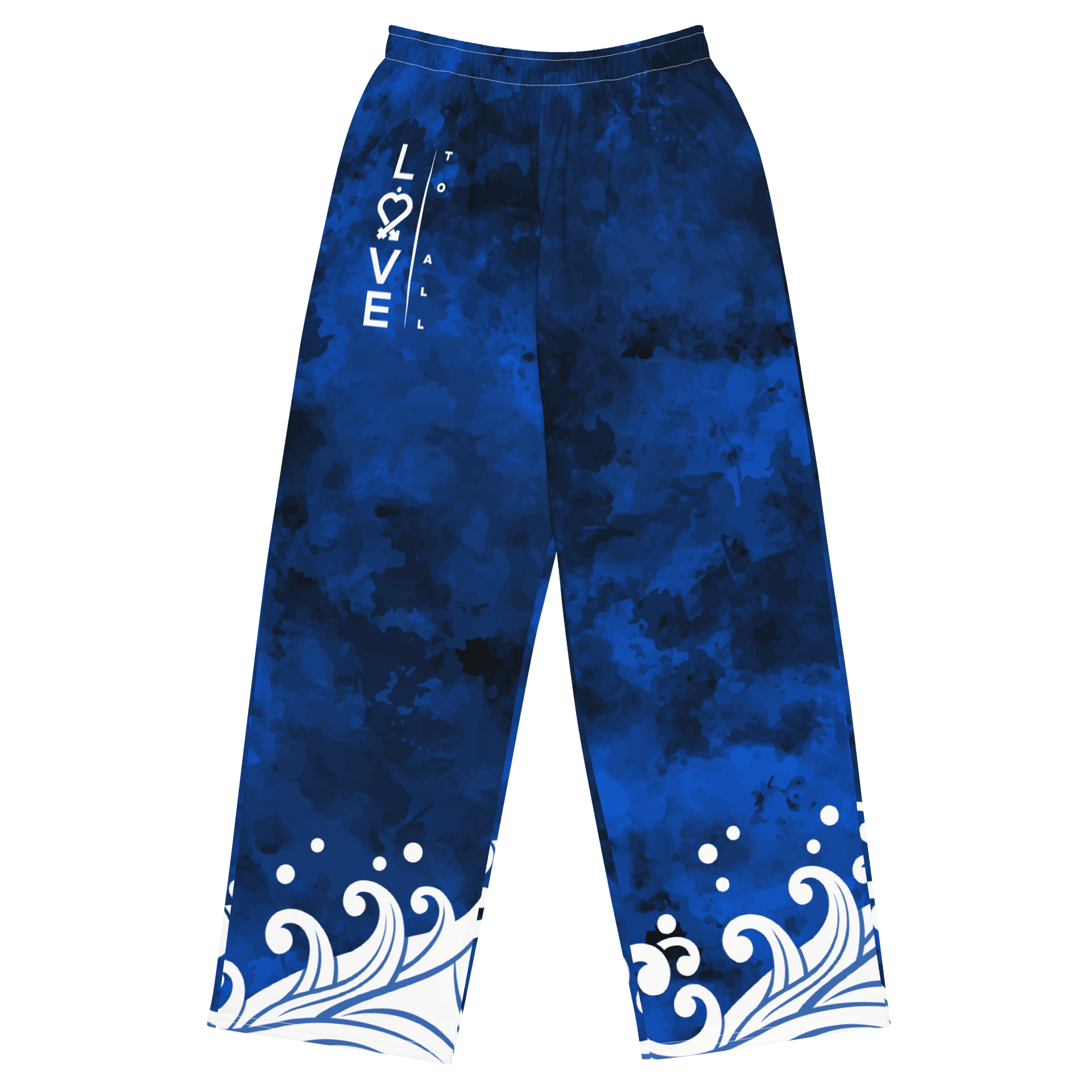 L2A 2025 Blue Wave Wide Leg Unisex Pants product image (2)