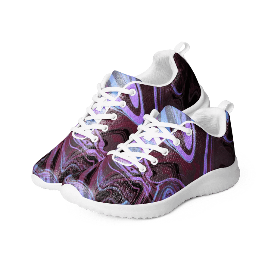 Psychedelic Swirl Women's Athletic Sneakers product image (9)