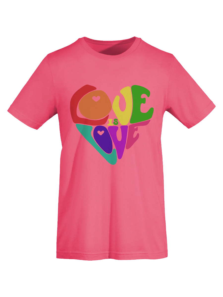Full Pride Love is Love big print tee product image (65)