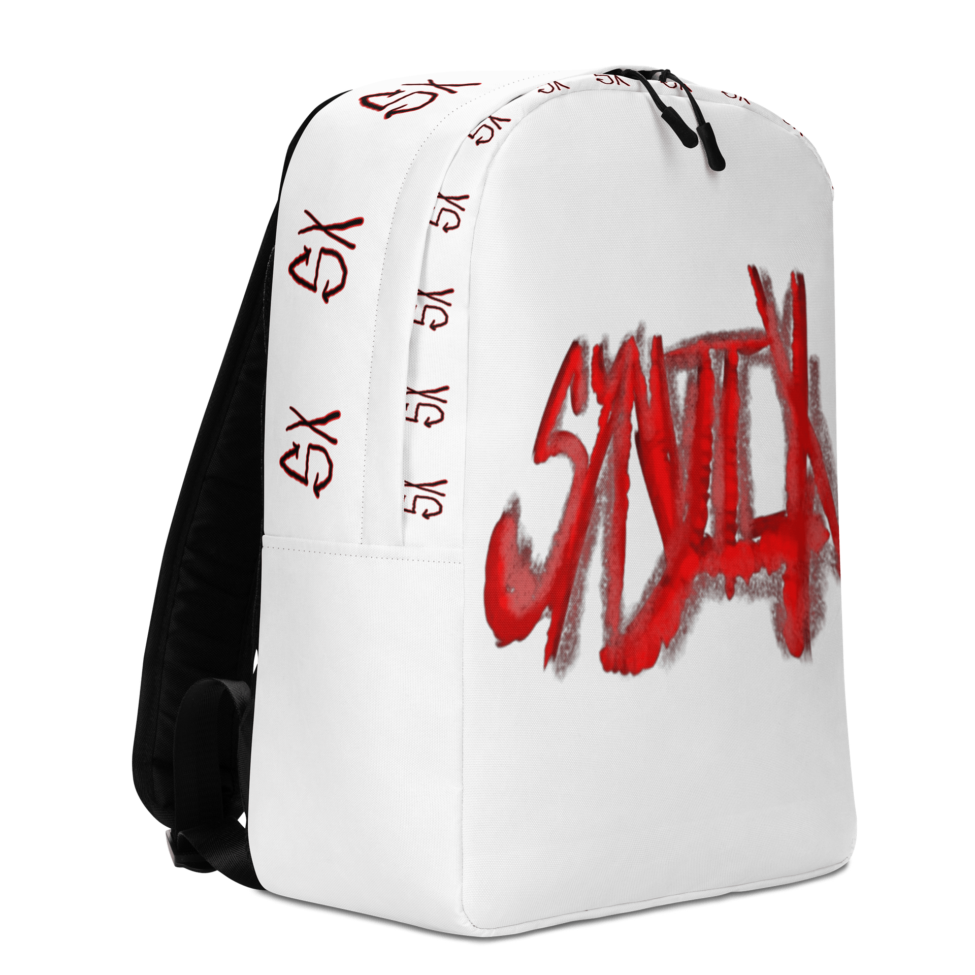 Halloween Blood Trail SynjiX Backpack (White) product image (3)