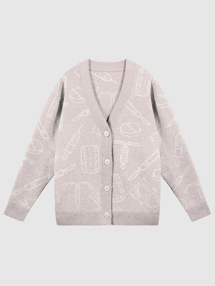 birth control icons (light pink cardigan) product image (1)
