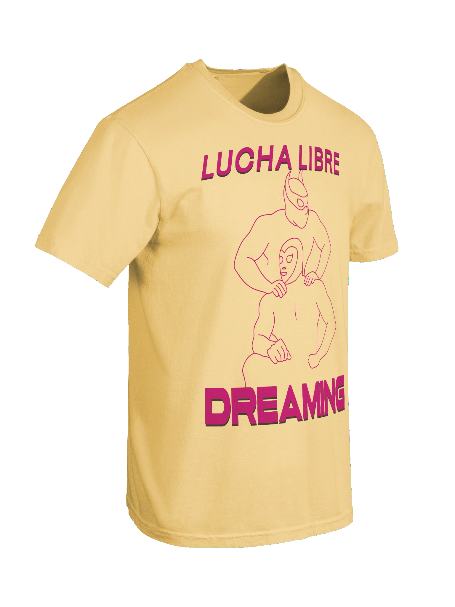 Pink Lucha Libre Dreaming Tee product image (24)