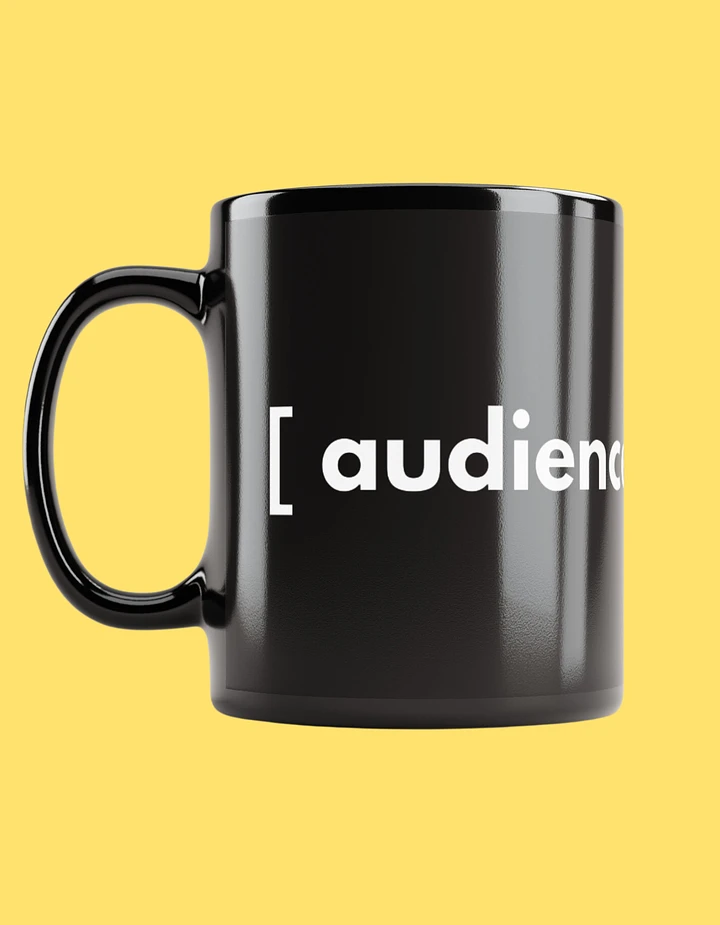 Audience Cheering Black Mug product image (1)