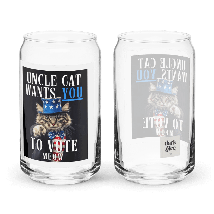 Uncle Cat Can-Shaped Glass product image (6)