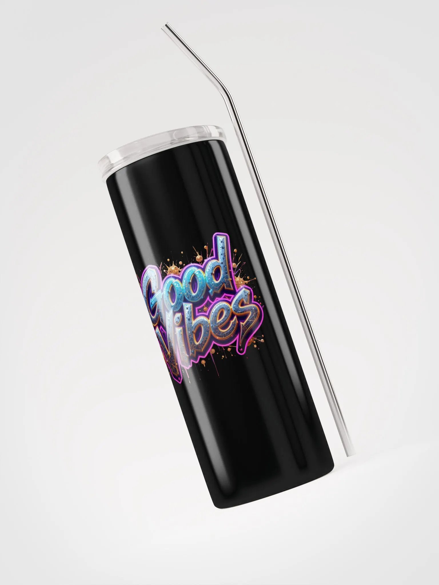 Vibrant Vibes Stainless Steel Tumbler product image (3)
