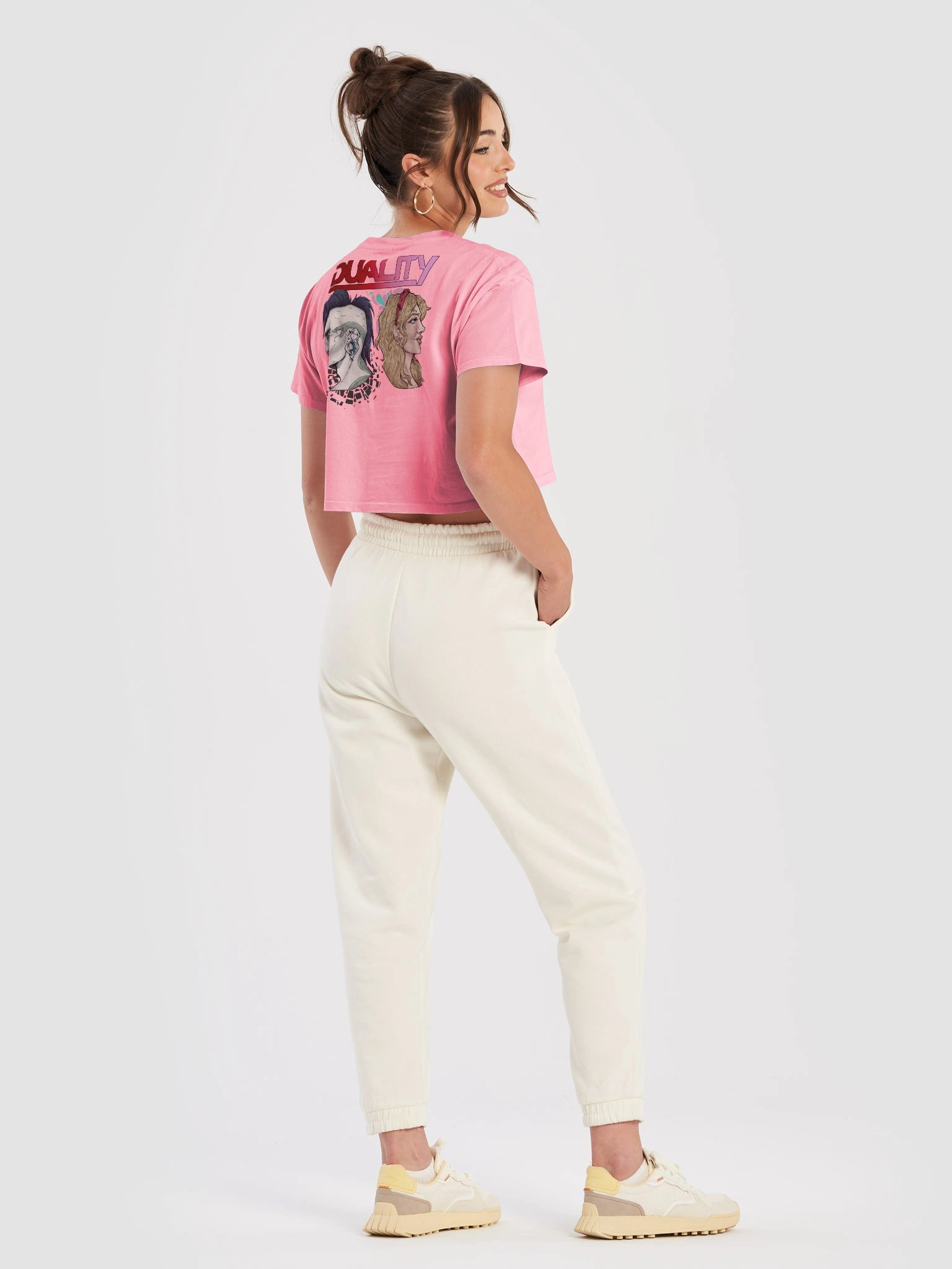 Duality Crop Top w/ Crest product image (8)