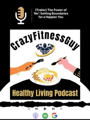 Check out the fresh teaser for CrazyFitnessGuy's health podcast! Get ready to level up your wellness journey! https://vist.ly/3eiph