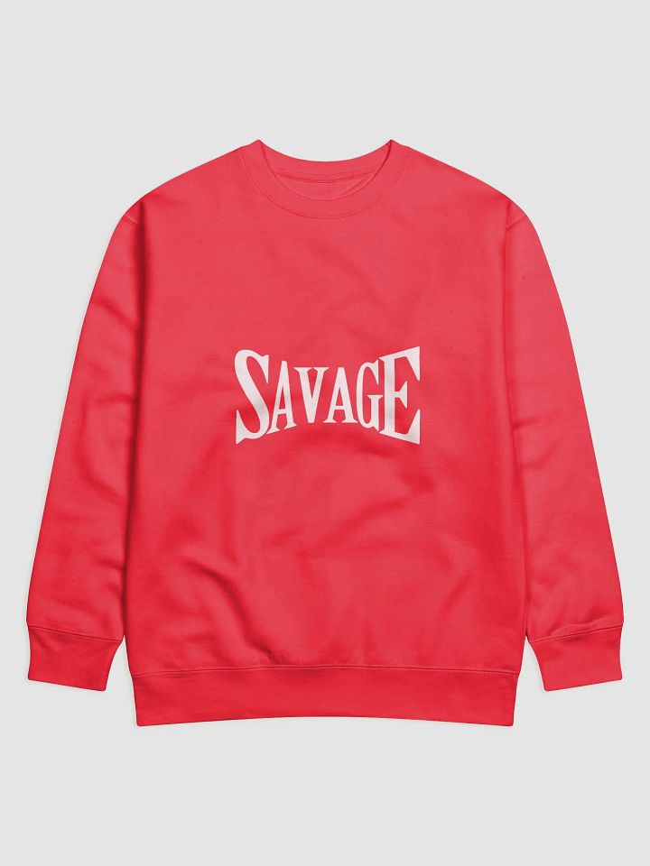 Savage Blocky Text Premium Sweatshirt product image (17)