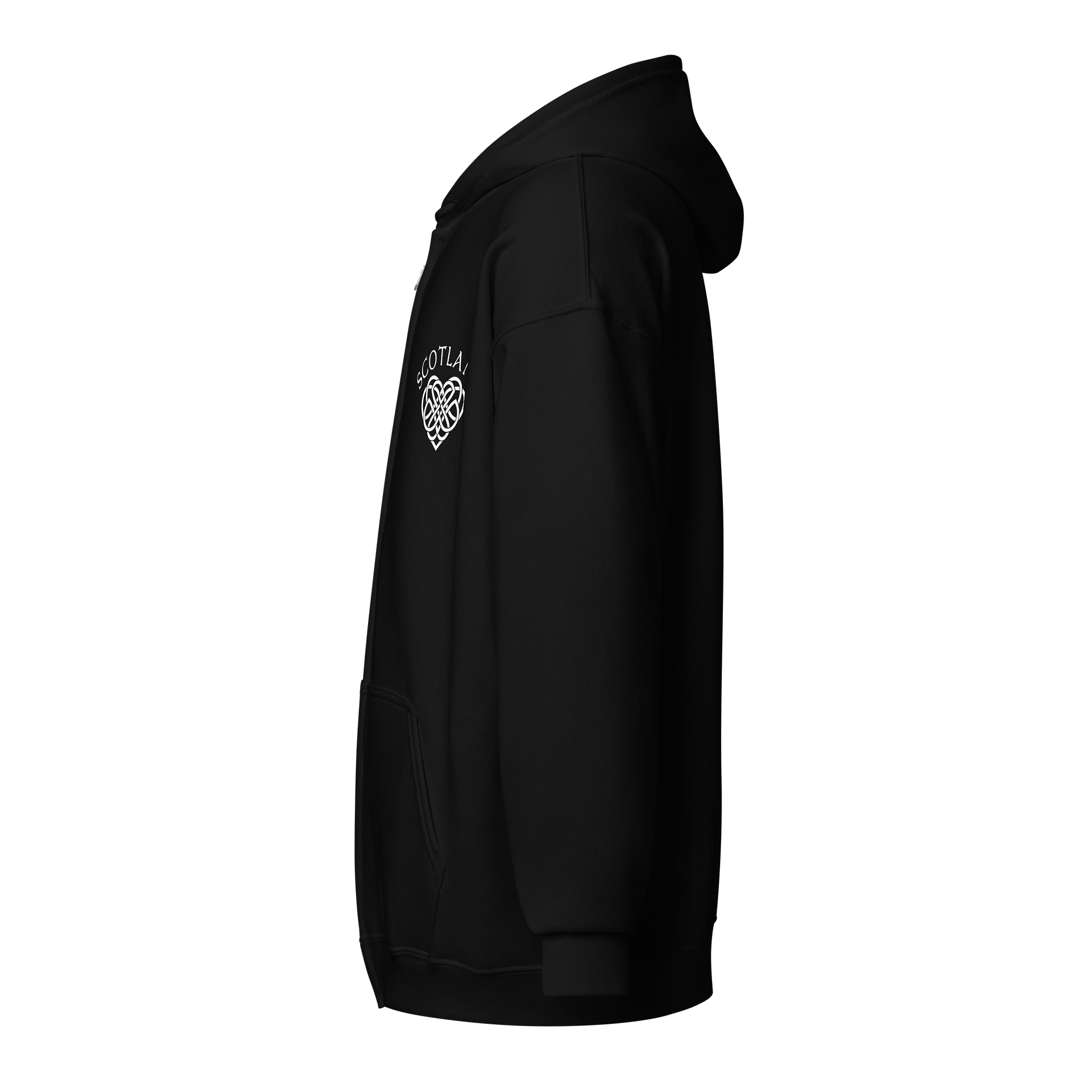 Scotland Celtic Heart Zipped Hoodie product image (3)