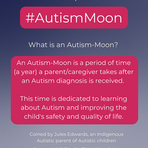 It's still #AutismAcceptanceMonth ! We're going to learn about Autism-Moons from the wonderful Autistic, Typing. I read about...