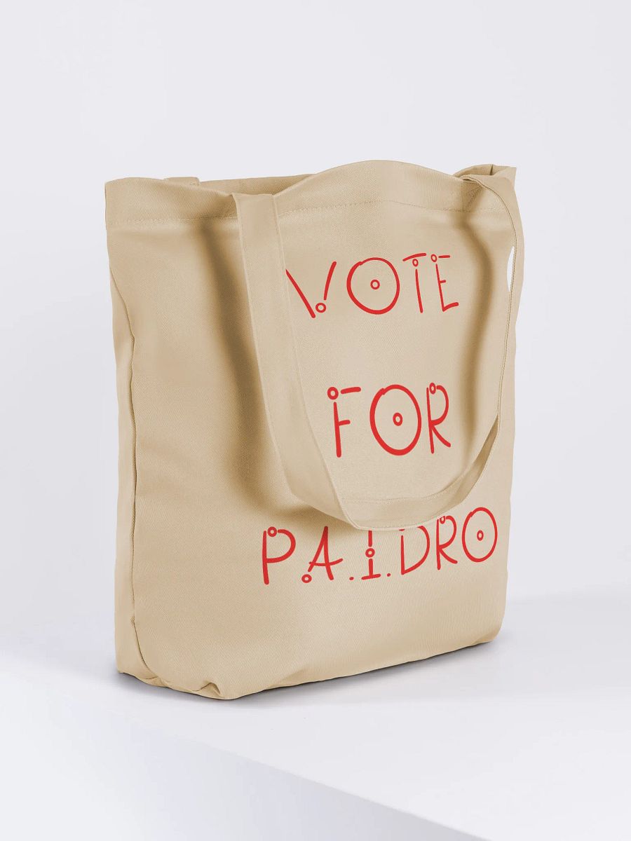 Vote For P.A.I.DRO Tote product image (8)