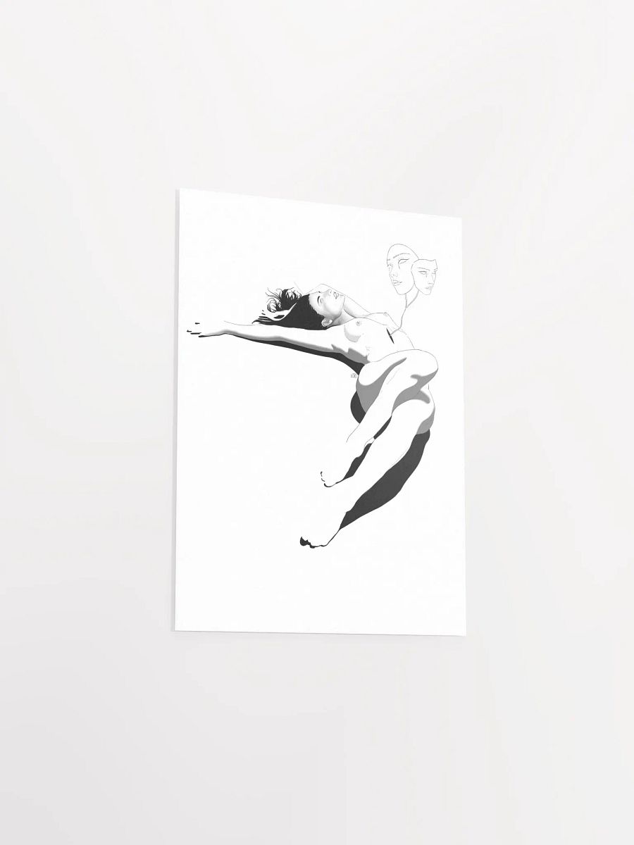 Masks Cant Cover a Soul's Wound - Poster Print product image (8)
