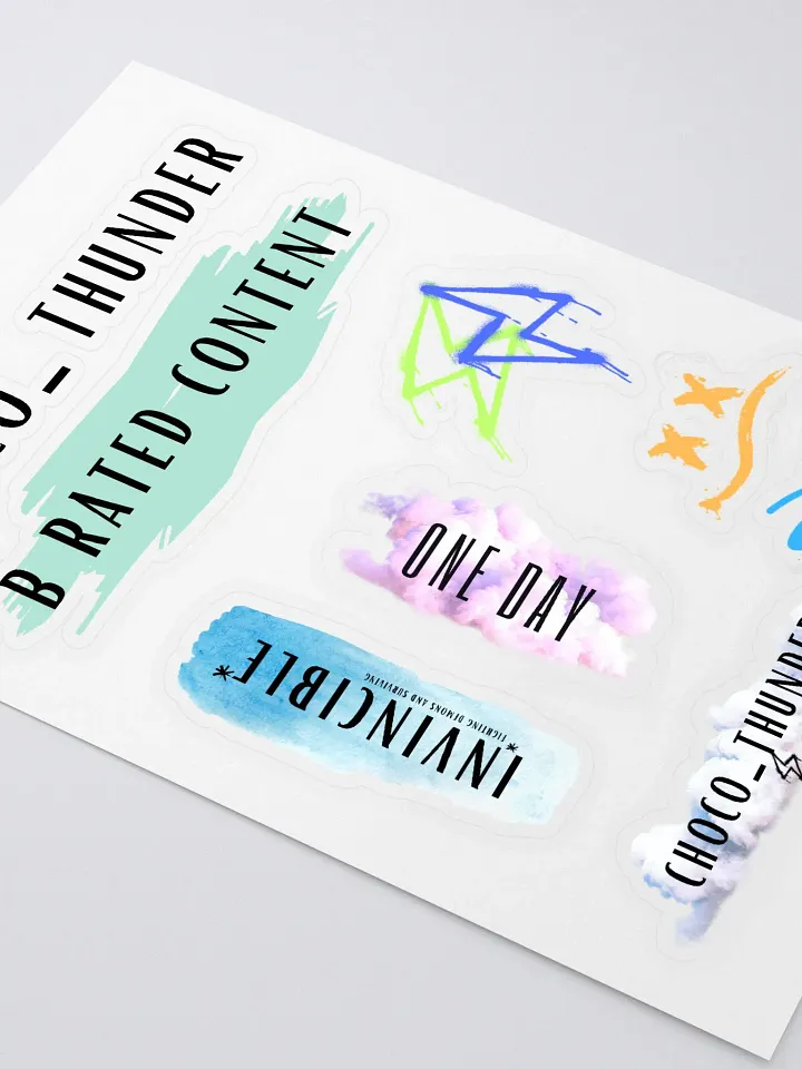 Choco_Thunder Sticker Sheet product image (2)