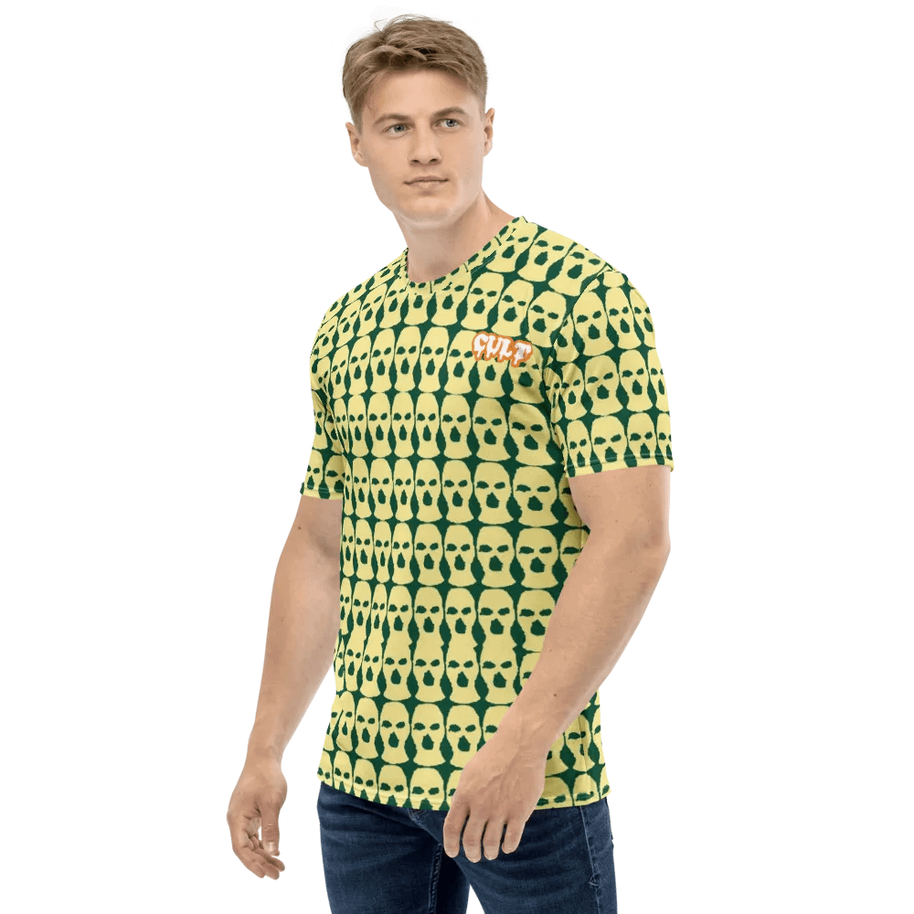 YELLOW X GREEN SKI MASK SHIRT product image (5)
