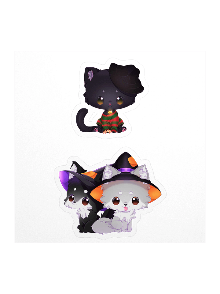 Halloweenie 2025 2-Sticker Set - Pets product image (1)