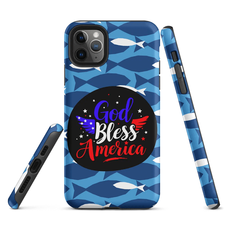 iPhone Tough Case: God Bless America product image (3)