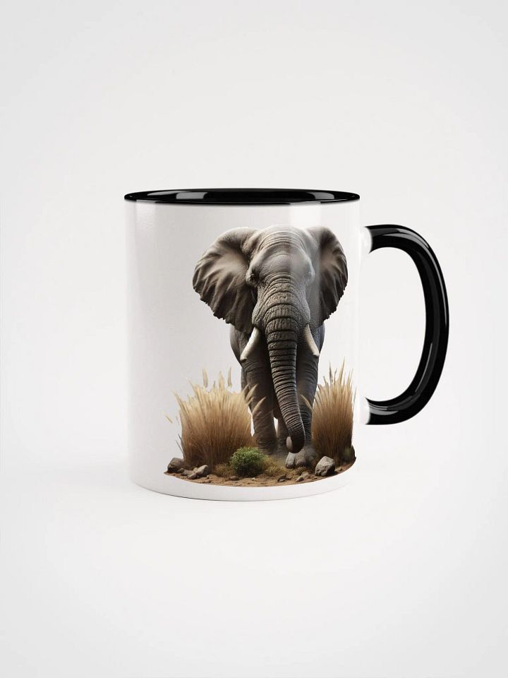 Safari Serenity Elephant Ceramic Mug. product image (1)