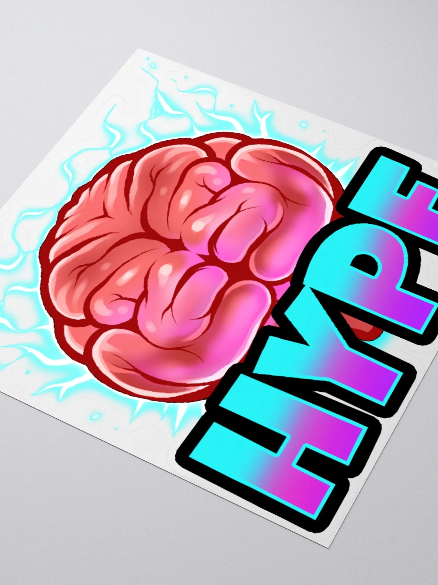 Mind HYPE Sticker product image (3)