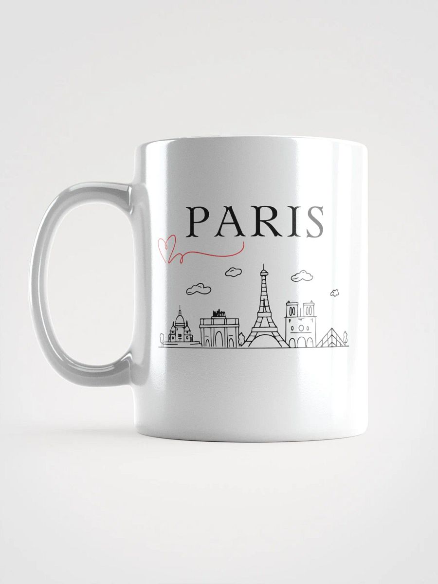 Love Paris France Monuments | Right Handed Coffee Tea Mug product image (2)