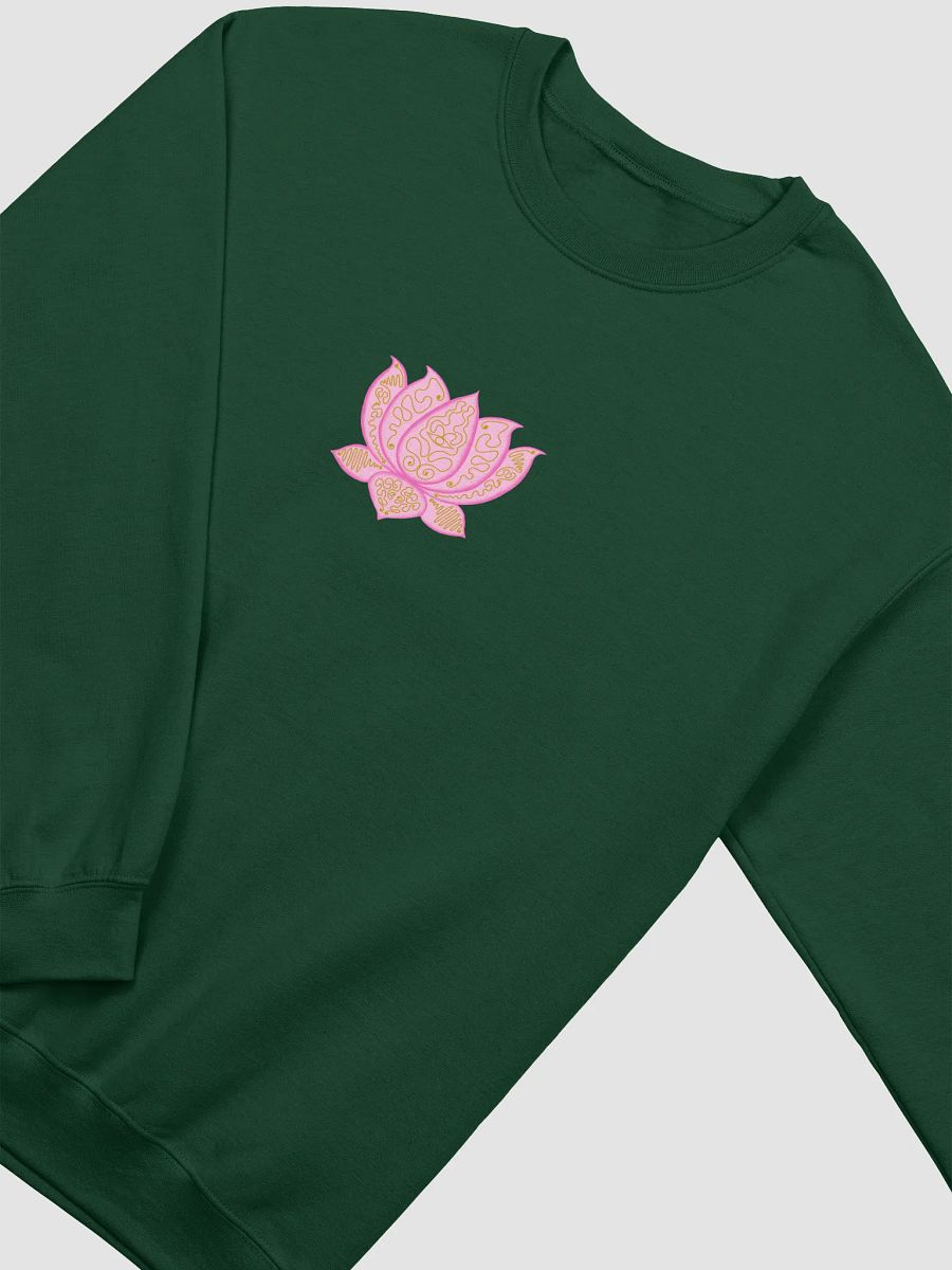 Golden Lotus Unisex Crewneck Sweatshirt product image (2)