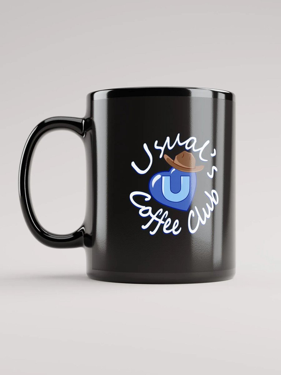 My Usual Coffee Club Black Gloss Classic Mug 1st Edition! (Goth) product image (6)