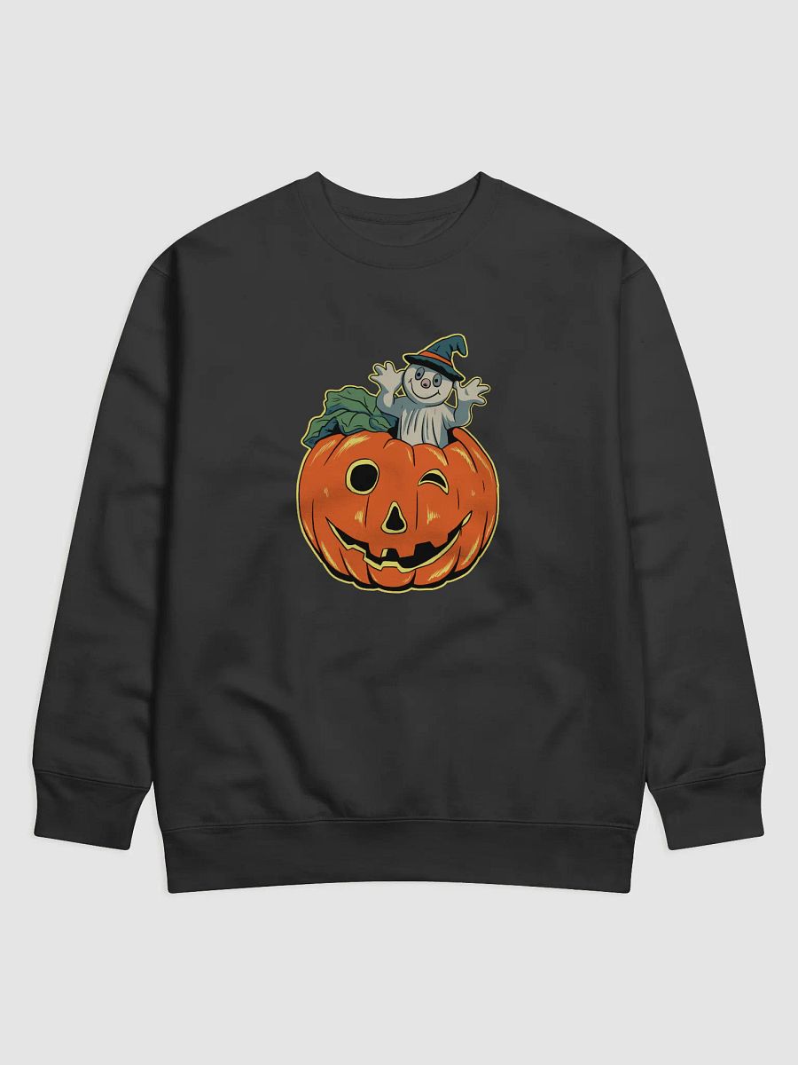 Retro Style Ghost in Jack-O-Lantern product image (1)