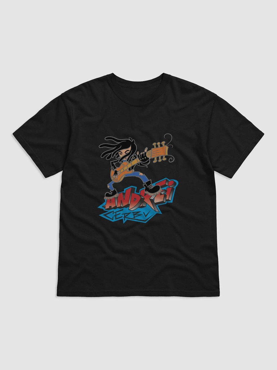 Energetic Guitarist Graffiti Tee product image (3)