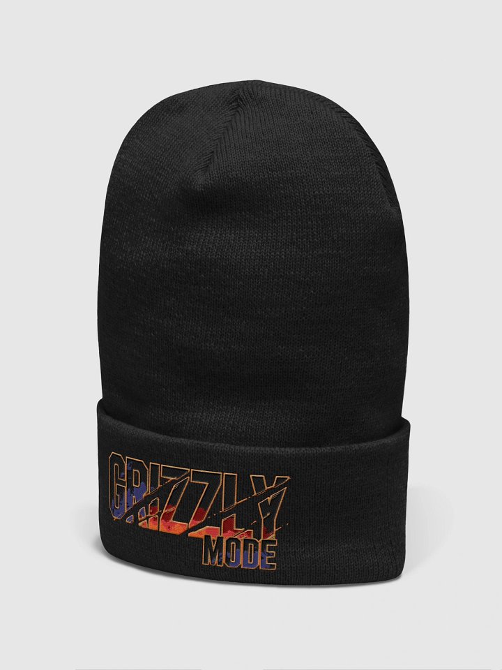Grizzly Mode Embroidered Beanie | Chicago | Football | Home Locker product image (2)
