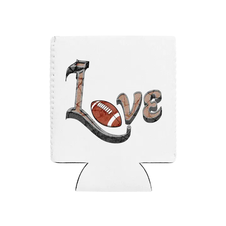 Love Football Can Cooler product image (1)