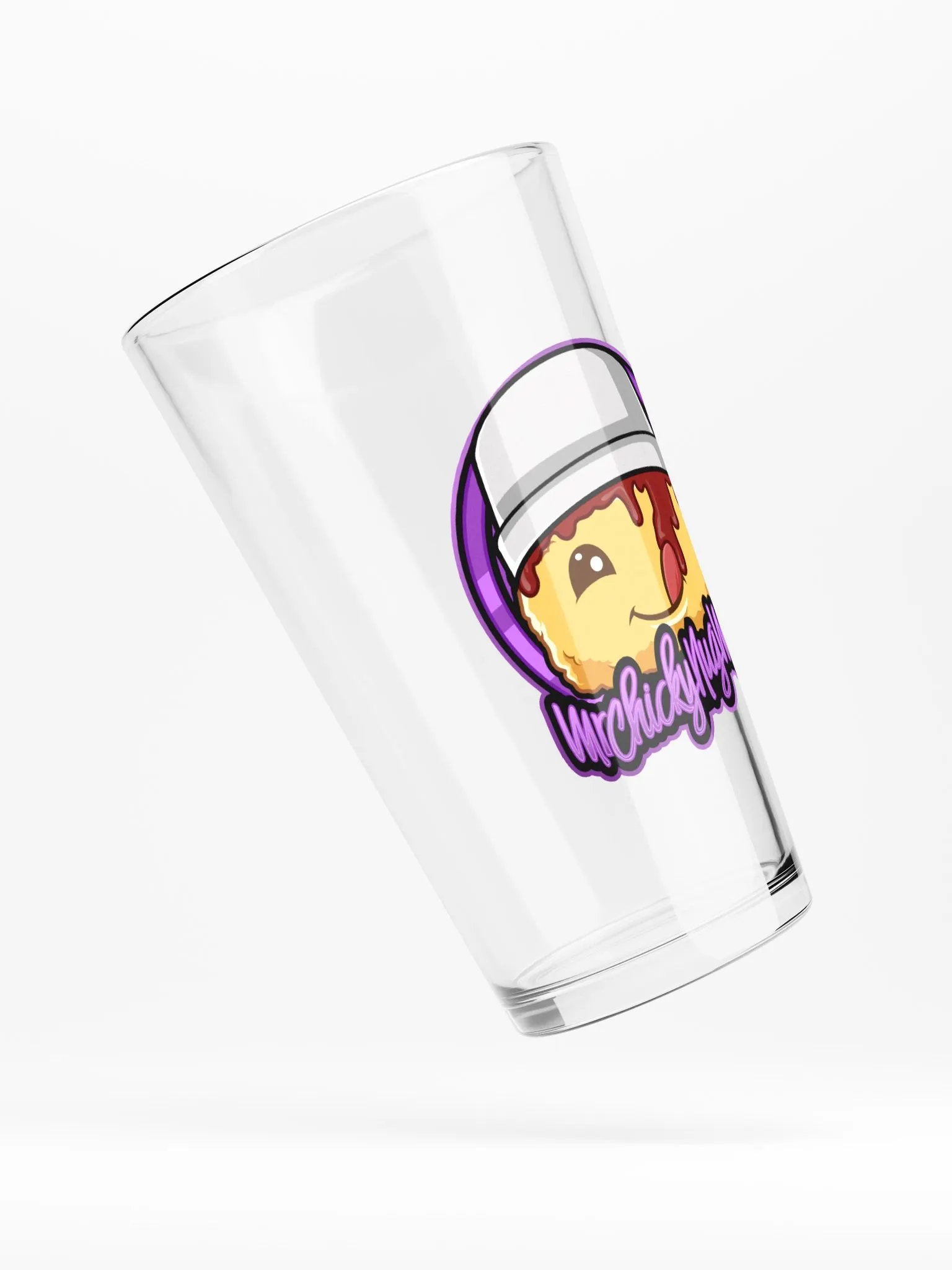 MrChickyNugMan Logo Glass product image (4)