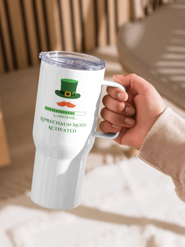 Leprechaun Mode Activated Travel Mug product image (2)