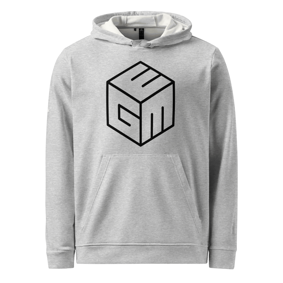 GEM Black Logo adidas Fleece Hoodie product image (1)