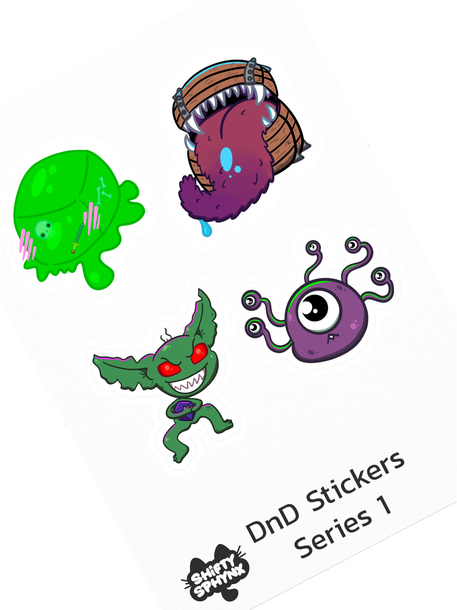 DnD Sticker Series 1 product image (1)