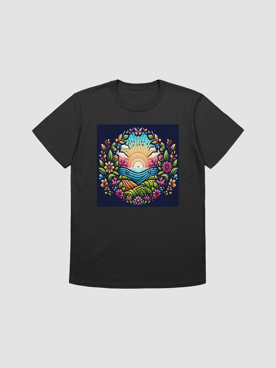 Symmetrical Sunrise Unisex T-Shirt product image (2)