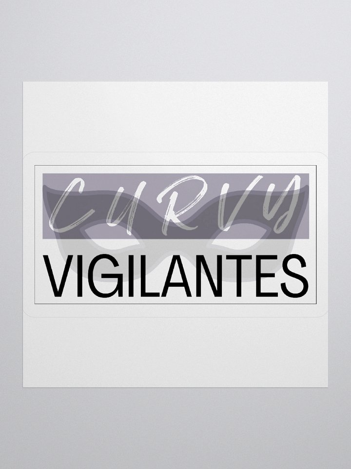 Curvy Vigilantes Sticker product image (1)