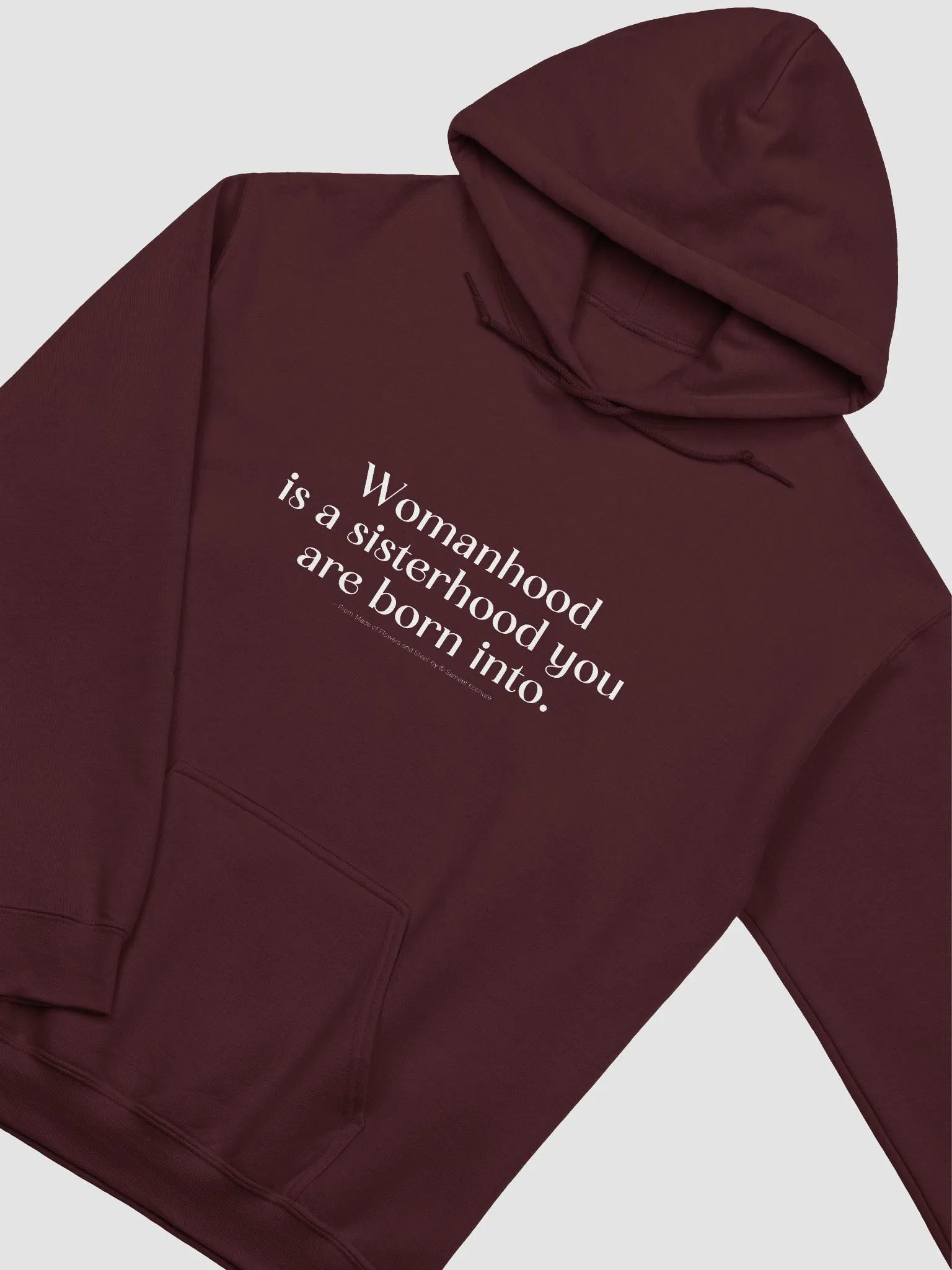 'Sisterhood' Women's Poetry Hoodie product image (8)