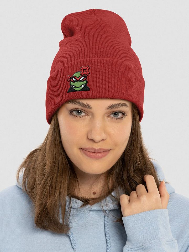 Angry Raph Cuffed Beanie product image (2)