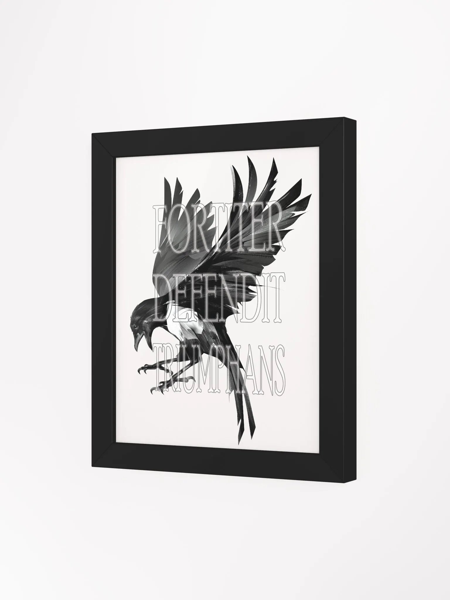Newcastle - Fortiter Defendit Triumphans - Framed High-Quality Matte Poster product image (1)