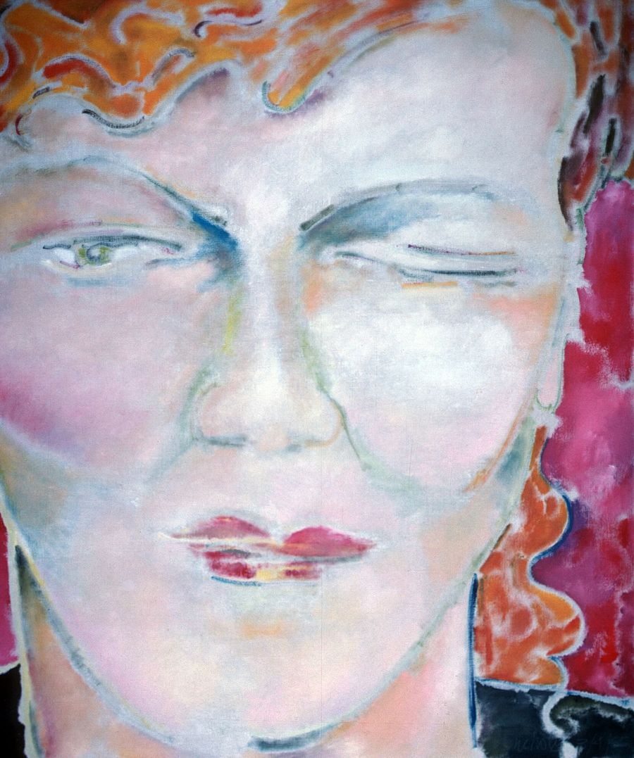 Eve Contemplating 1987 print product image (2)