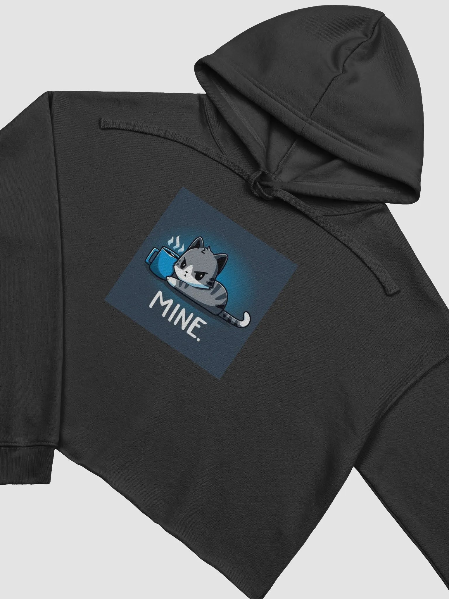 Grumpy Cat Mug Crop Hoodie product image (12)