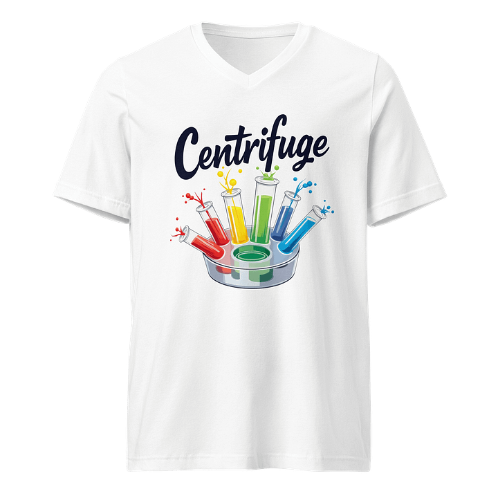 Colorful Centrifuge Splash V-Neck Tee product image (1)