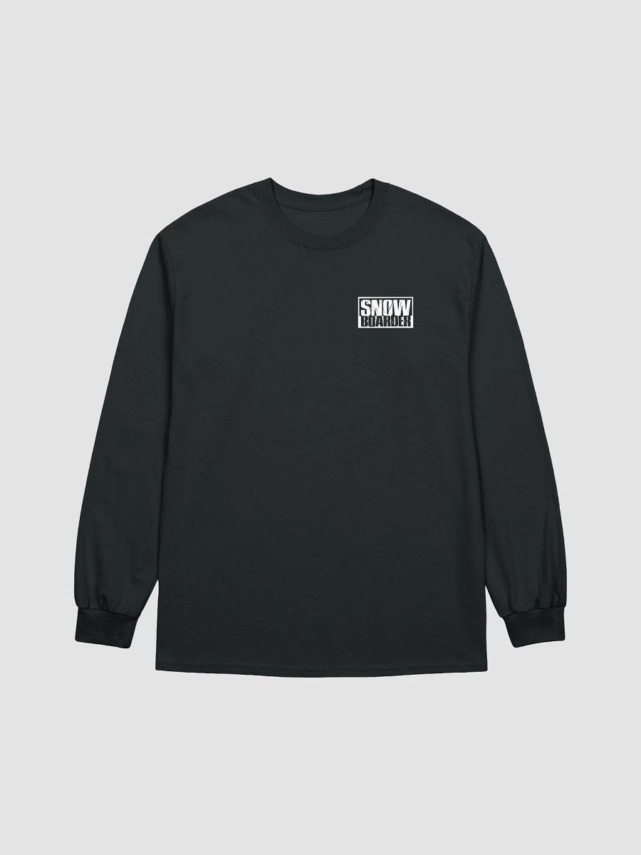 Snowboarder Logo | Long Sleeve Crew T-Shirt product image (1)