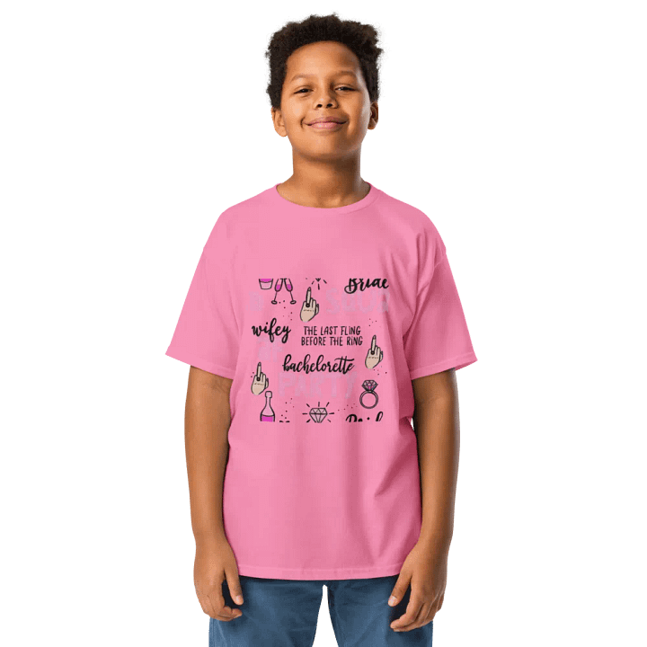 Kids T-Shirt Bachelorette Doodle product image (1)