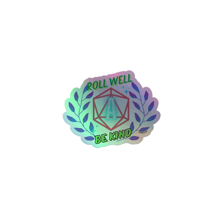 Roll Well and Be Kind Sticker! product image (1)