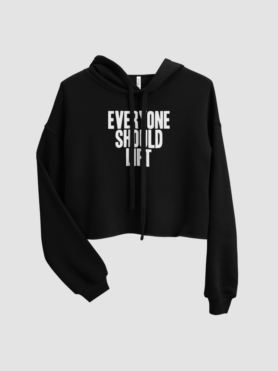 [everyone] Women's Cropped Hoodie - Bella + Canvas 7502 product image (3)