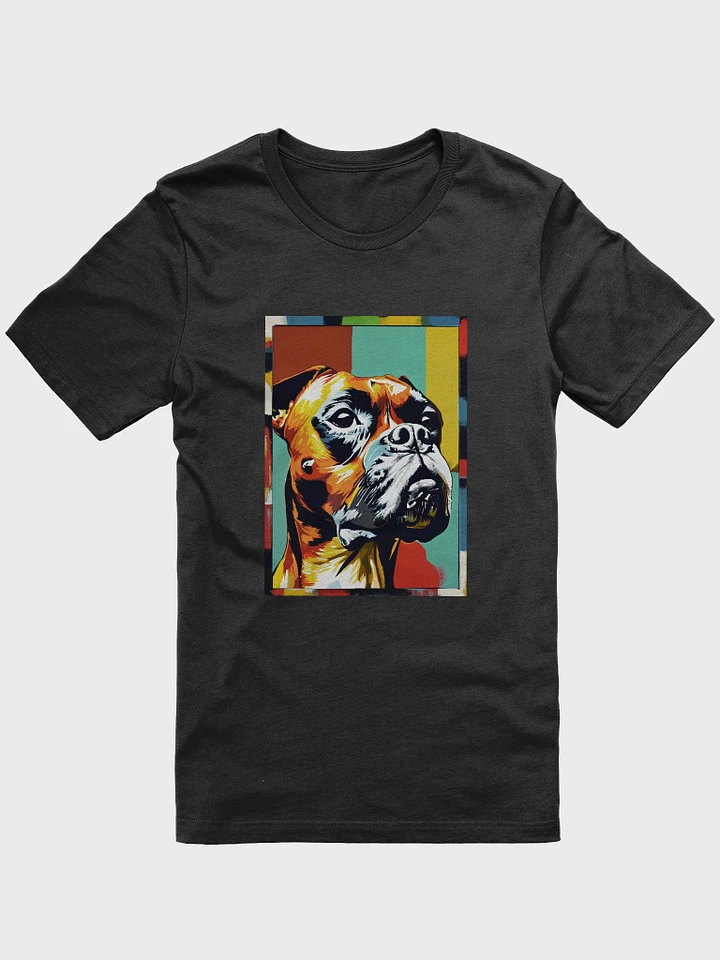 Colorful Boxer Dog T-Shirt #543 product image (1)