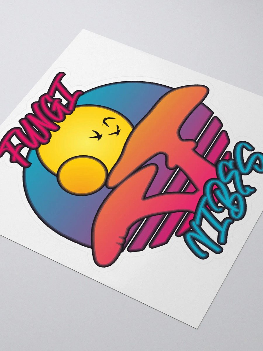Fungi Vibes Sticker product image (3)