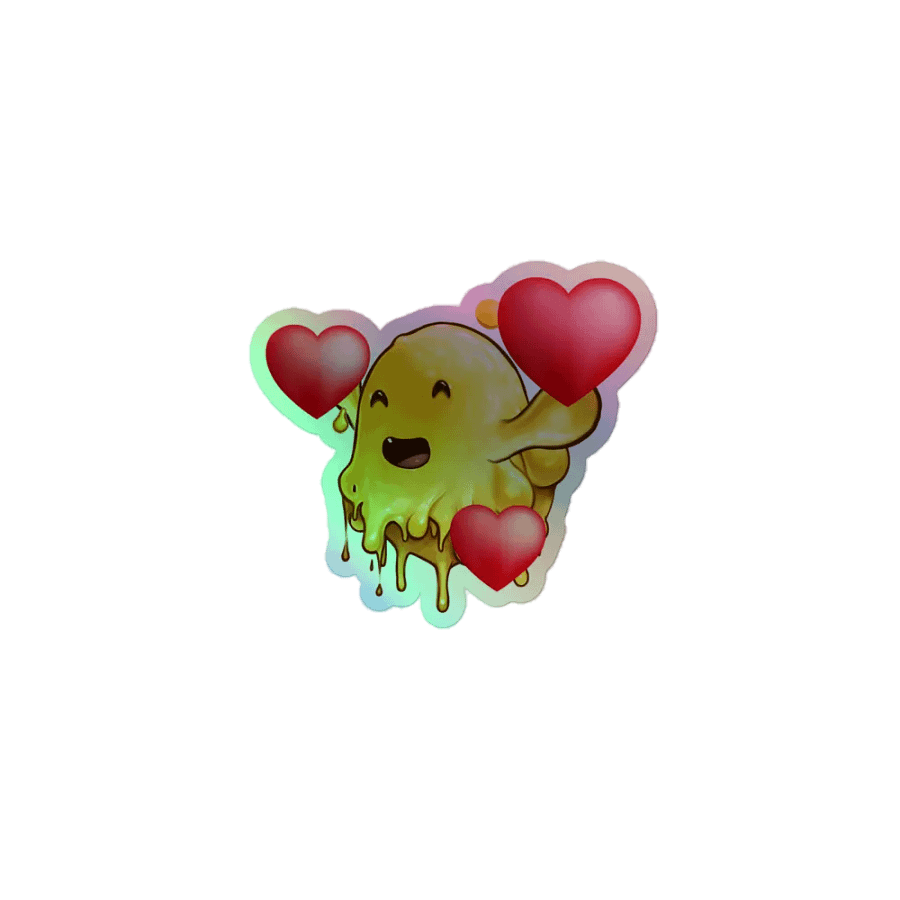 Globert Love Holo Sticker product image (1)