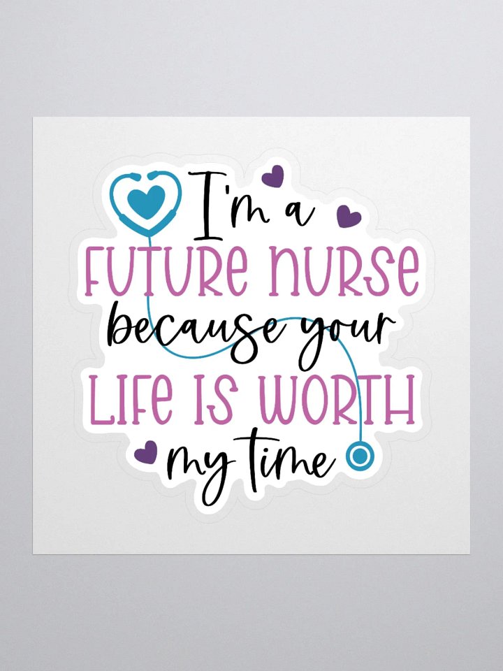Life Is Worth My Time Sticker product image (1)